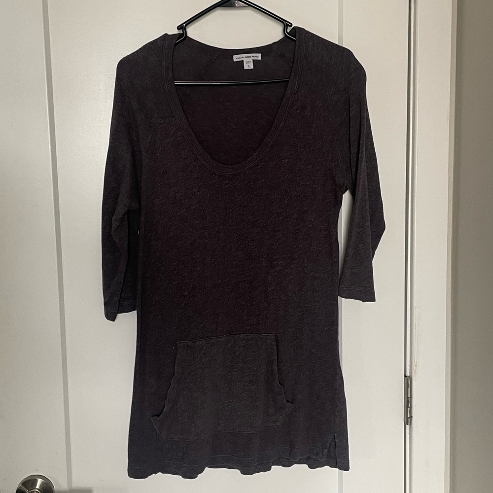 JAMES PERSE quarter sleeve tunic